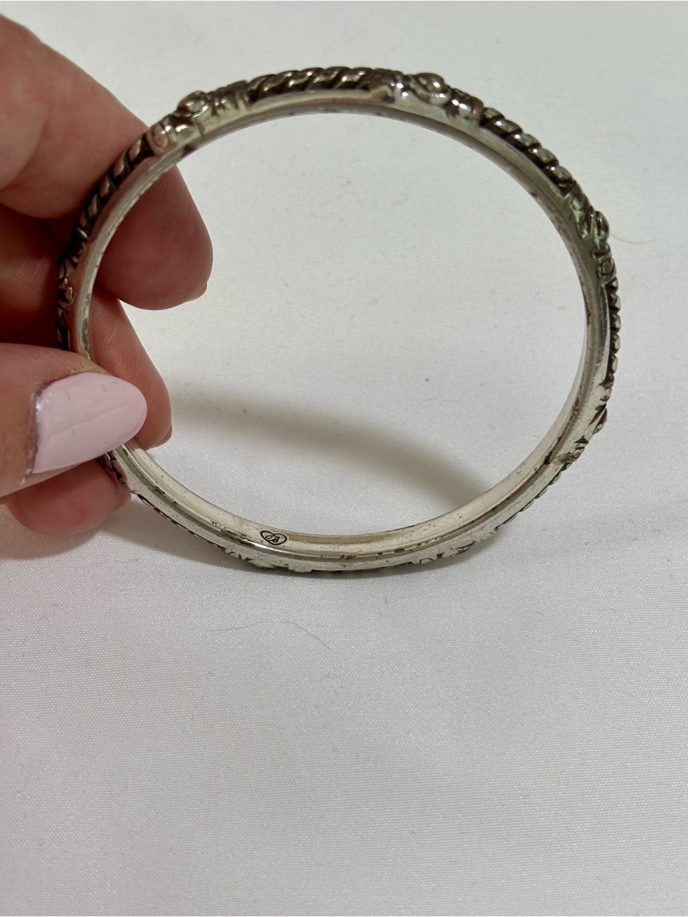 Vintage Brighton Bangle Silver Plated - Picture 5 of 6